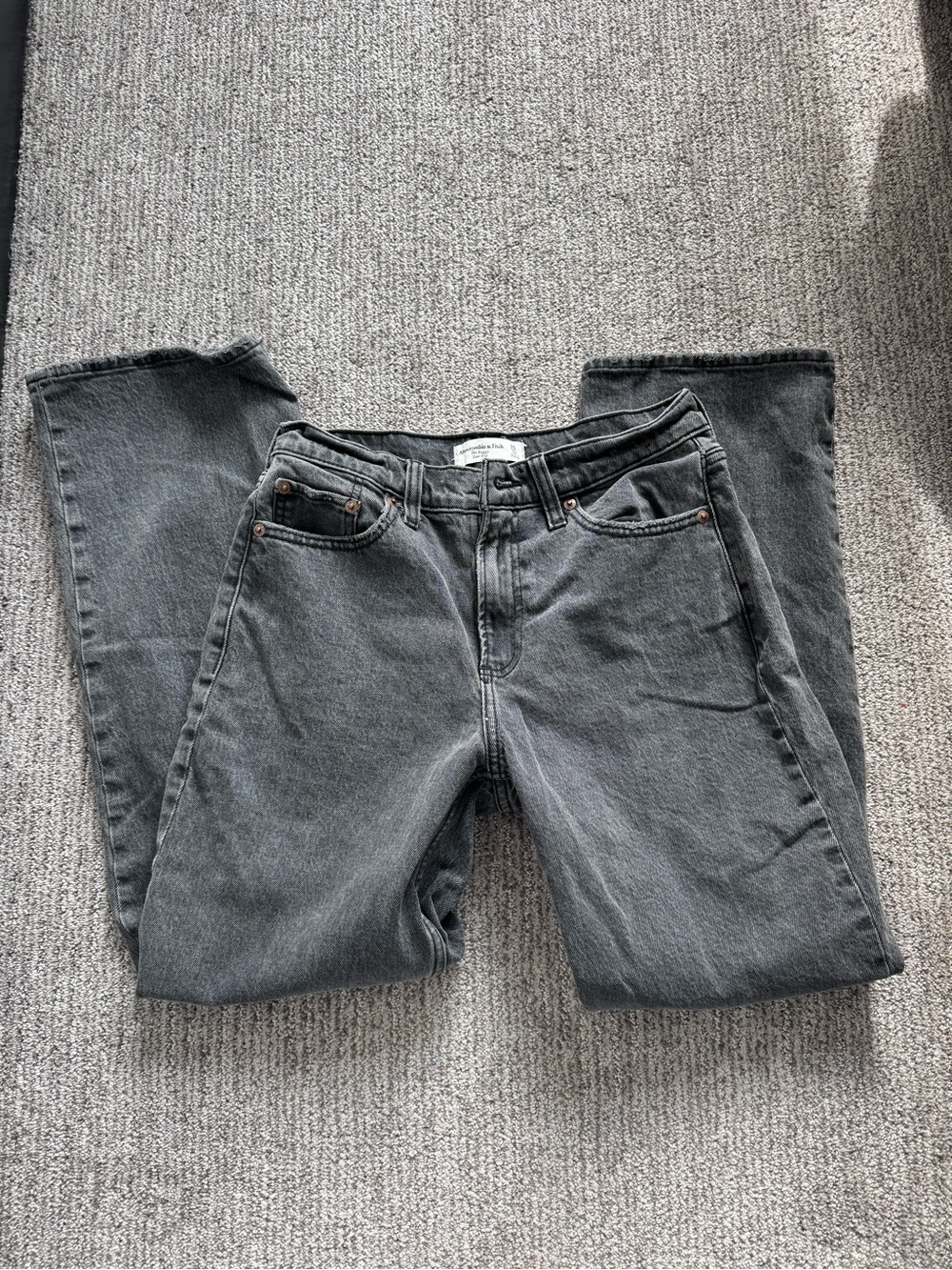 Abercrombie Low Rise Baggy Jean